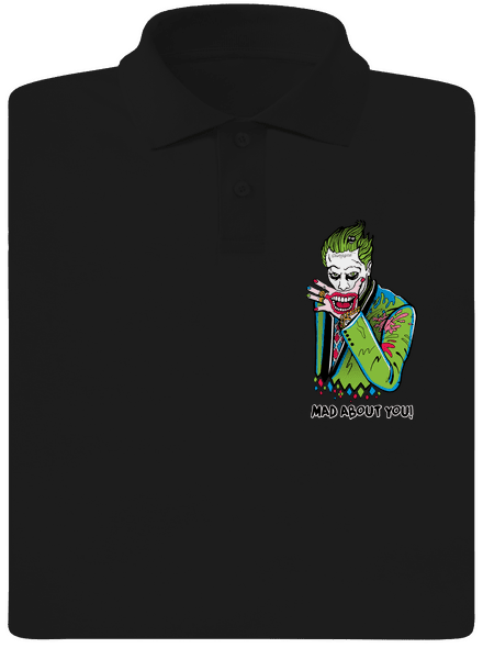 Joker a Harley pánská polokošile Black
