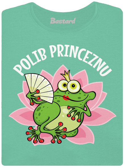 Polib princeznu a prince dámské tričko premium Mint Mal