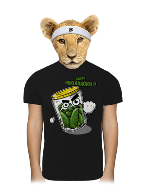 Nakládačka dětské sportovní tričko Black