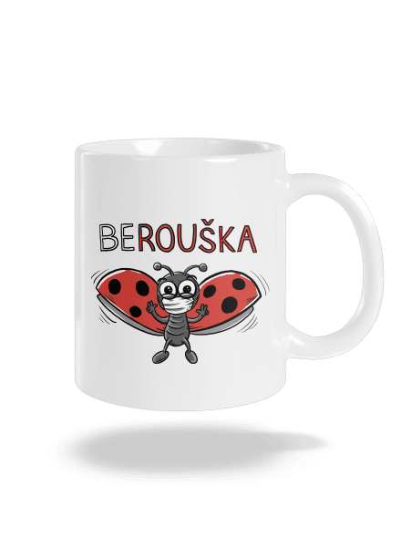 Berouška klasický hrnek White