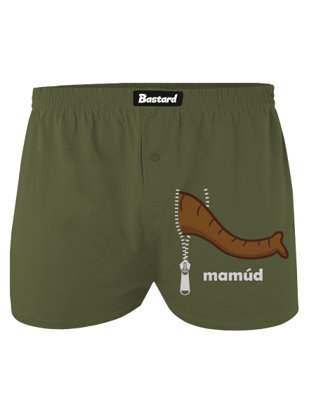Mamúd pánské trenky Khaki