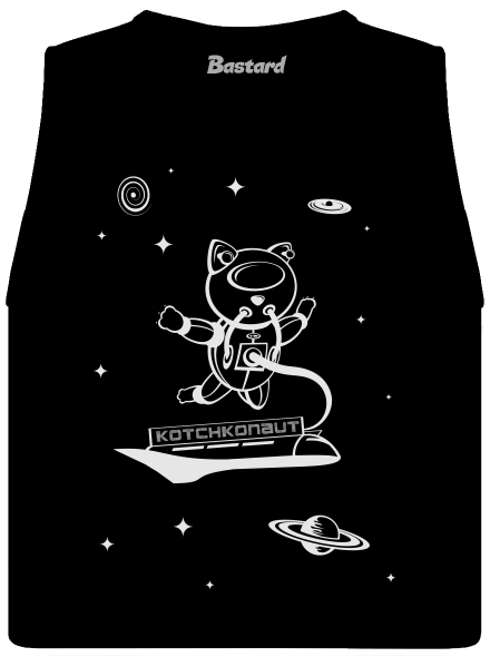 Kotchkonaut dámské tílko volné Black