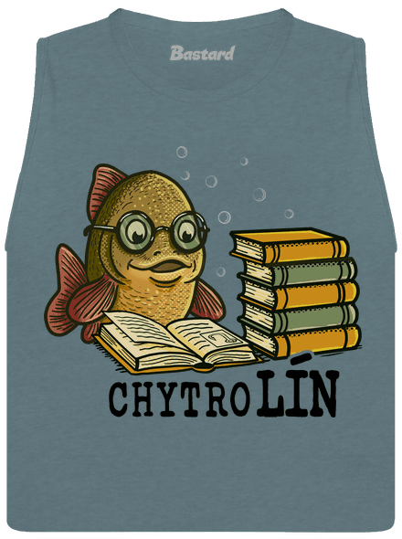 Chytrolín dámské tílko volné Heather Deep Teal