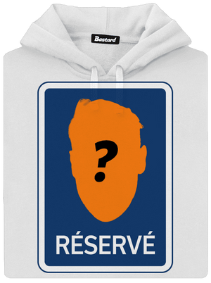 Značka réservé dámská mikina klokanka White