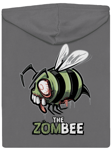 ZomBee dámská mikina na zip Steel Gray