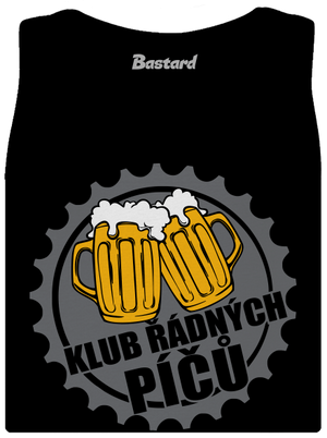 Klub řádných píčů dámské tílko klasické Black