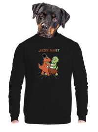 unisex mikina bez kapuce