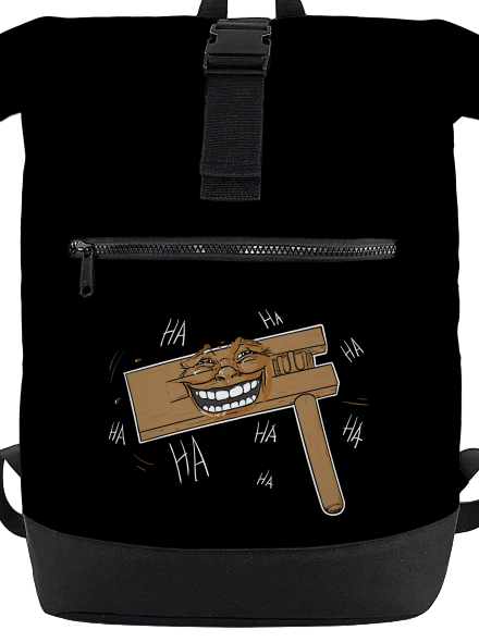 Řehtačka batoh Black