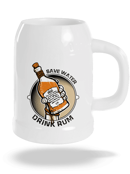 Save Water půllitr White