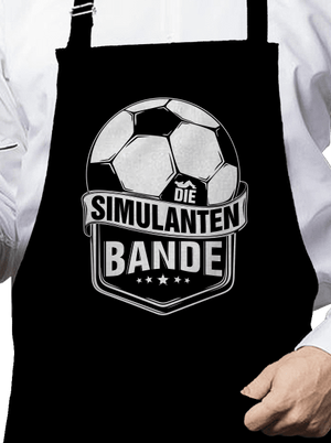 Simulanten bande zástěra Black