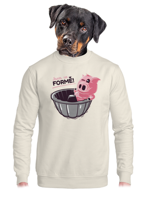 Ve formě unisex mikina bez kapuce Off White