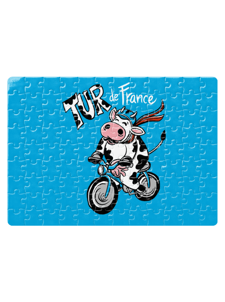 Tur de France puzzle White
