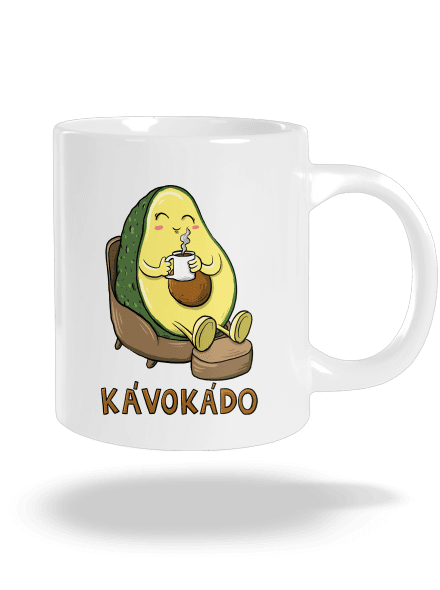 Kávokádo velký hrnek White