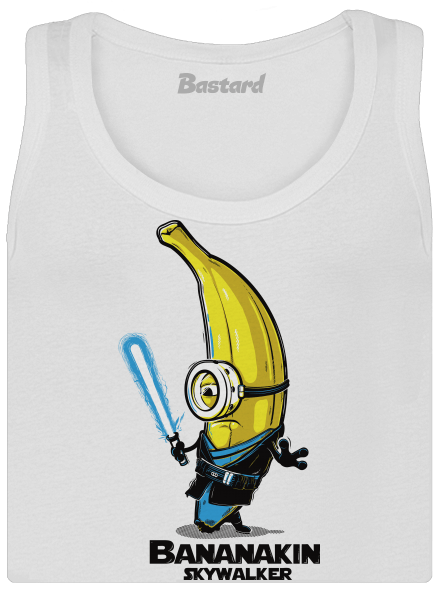 Bananakin Skywalker dámské tílko klasické White