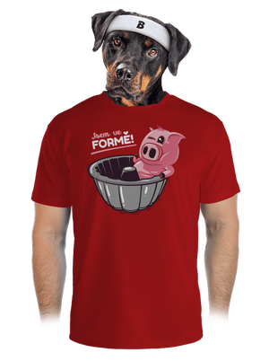 Ve formě pánské sportovní tričko Red Mal