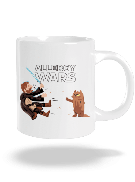Allergy Wars velký hrnek White