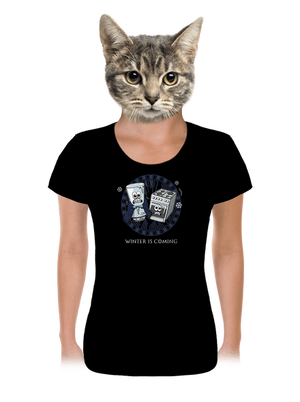 Winter is coming dámské tričko Black