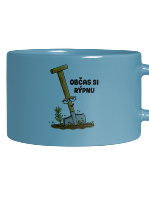 Občas si rýpnu hrnek makronka Blue Macaron