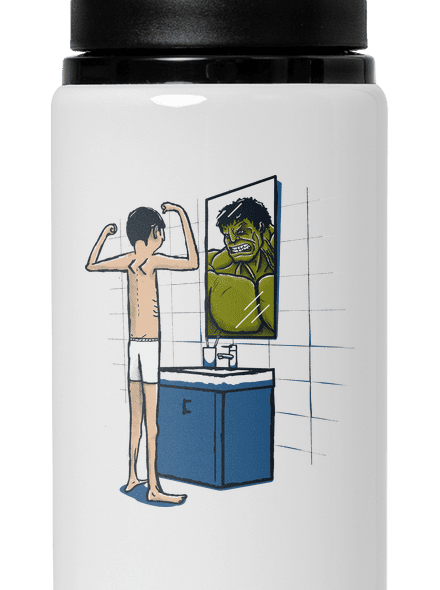 Hulk lahev na vodu White