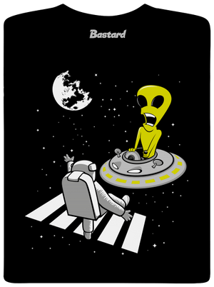 Vesmírný přechod pánské dlouhý rukáv Black