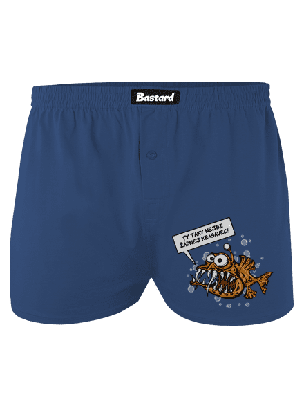 Mořský ďas pánské trenky Blue
