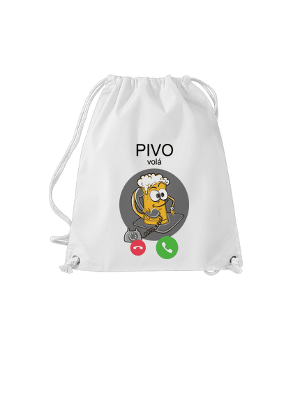 Pivo volá vak White