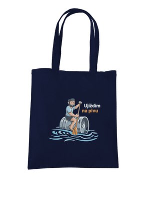 Ujíždím na pivu taška French Navy