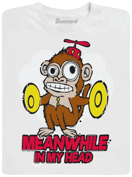 Monkey in my head dětské tričko White