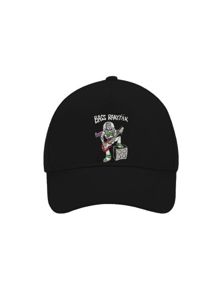 Bass Rakeťák kšiltovka baseballka Black