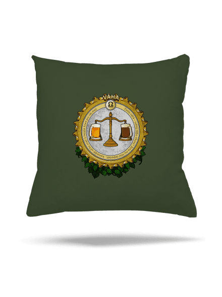 Pivní horoskop: Váha polštář Olive Green