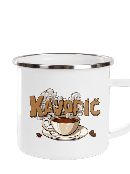 Kávopíč plecháček White