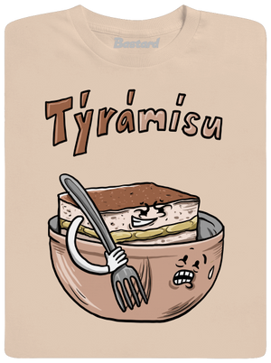 Týrámísu pánské tričko Sand