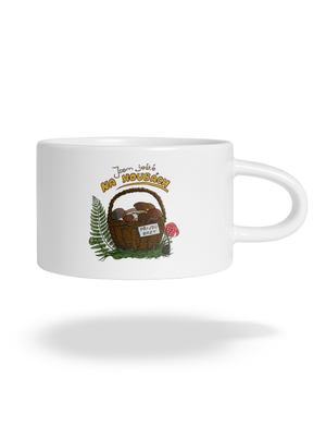 Na houbách hrnek makronka White