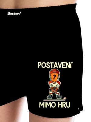 Postavení mimo hru pánské trenky Black
