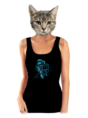 Zaměstnanec měsíce dámské tílko klasické Black