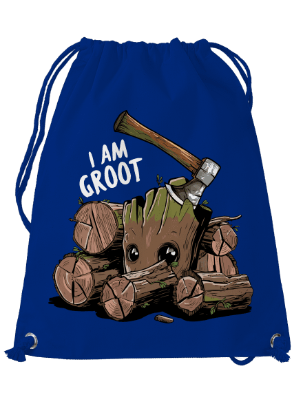 I Am Groot vak Royal Blue Mal