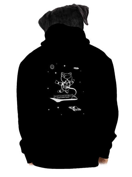 Kotchkonaut pánská mikina na zip Black