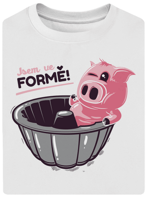 Ve formě unisex tričko oversized White