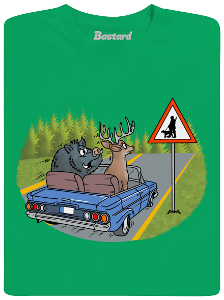 Myslivec pánské tričko Kelly Green