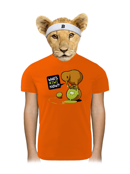 Kiwi dětské sportovní tričko Neon Orange