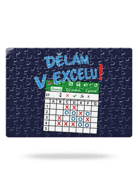 Dělám v Excelu puzzle White