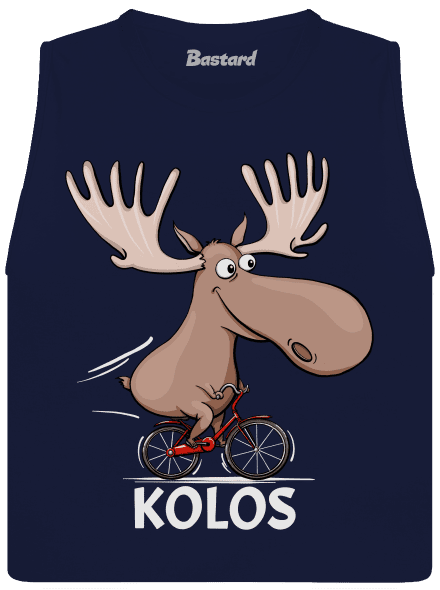 Kolos dámské tílko volné Navy