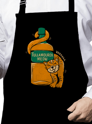 Tullamourek zástěra Black