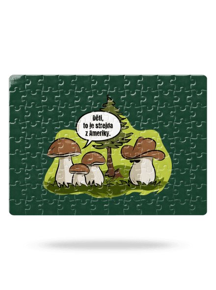 Strejda z Ameriky puzzle White