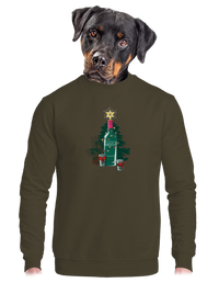 unisex mikina bez kapuce