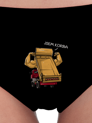 Korba dámské kalhotky Black