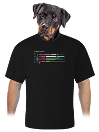 unisex tričko oversized