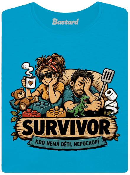 Survivor  dámské tričko Blue Atol