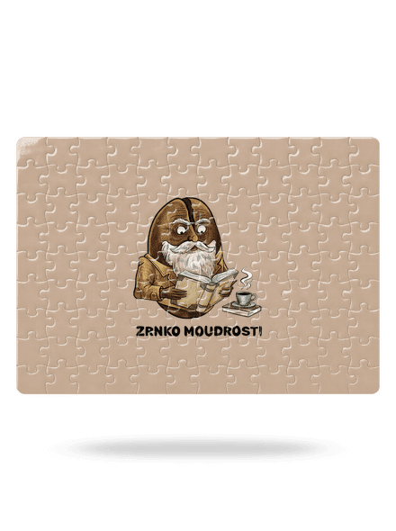 Zrnko moudrosti puzzle White