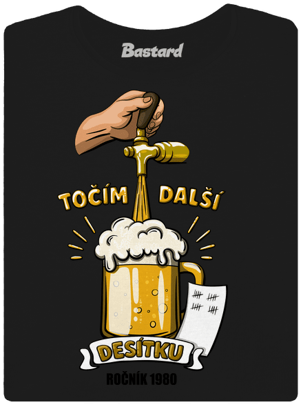 Točím další desítku dámské tričko Black